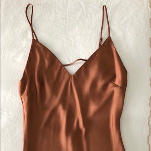 Beautiful H&M Slip Dress with asymmetric hem